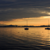 ☆琵琶湖...ヨットのある朝景