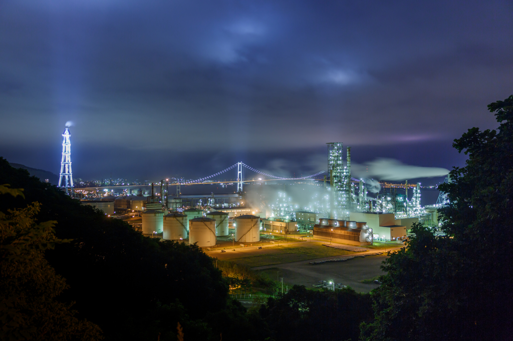 ☆キラメク室蘭の夜景