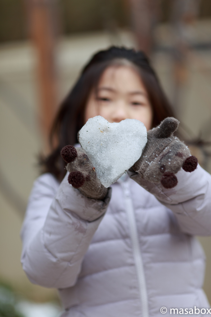 Heart of snow