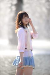 風と水飛沫の中で