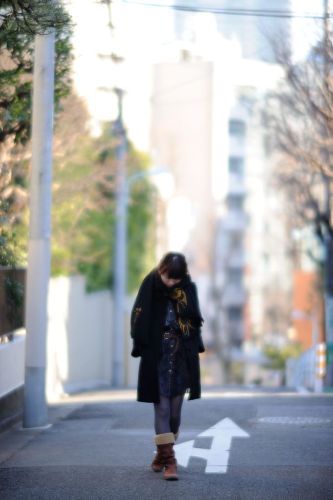 冬の散歩道