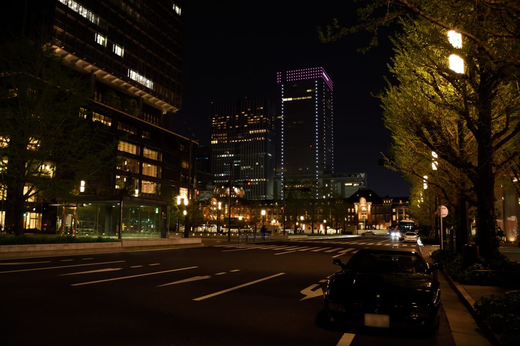 夜ドラは楽しいな⑥　ライトアップの東京駅