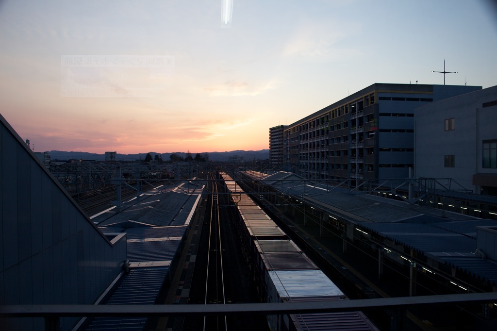 JR　高岡駅　貨物列車