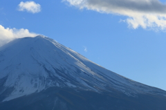 河口湖から　北西斜面