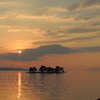 宍道湖の夕日①