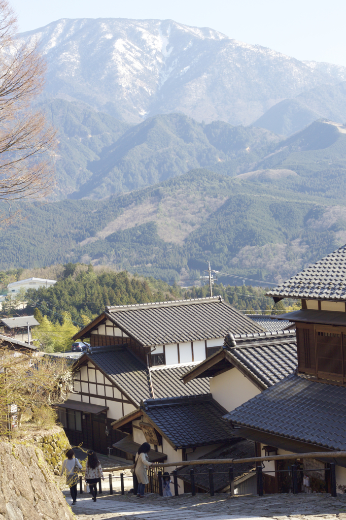 山奥の宿場町