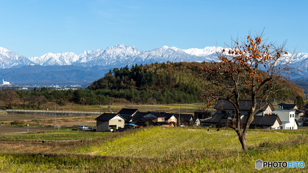 剣岳のある風景　１