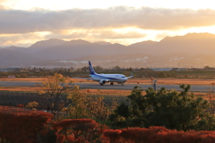 富山きときと空港　晩秋