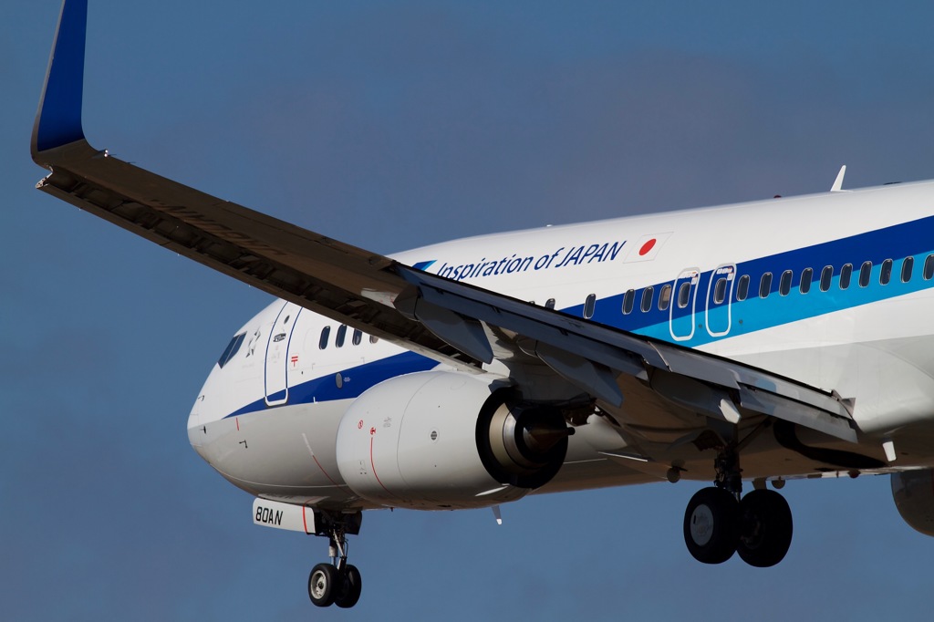 まもなく着陸です！