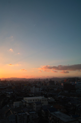夕暮れ