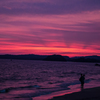クラビの夕焼け