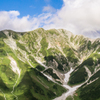 夏の立山連峰