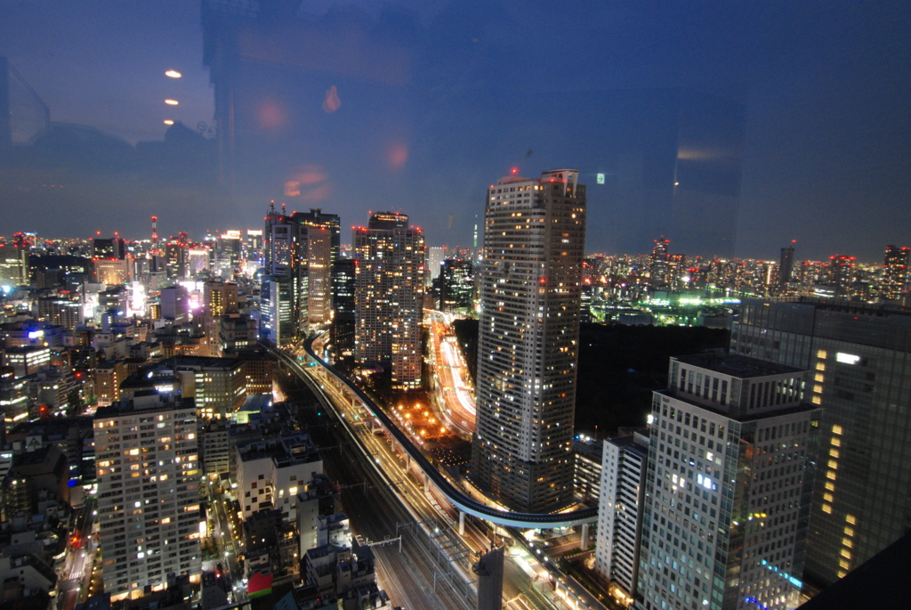 世界貿易センタービルからの夜景