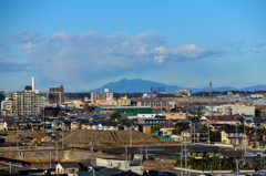 筑波山遠景