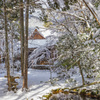 三千院の雪の後