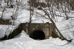 二ツ小屋隧道冬-1