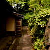 茶室への通り路