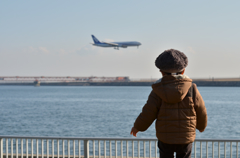 あ、飛行機だ！