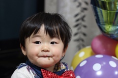なんかついてるよ