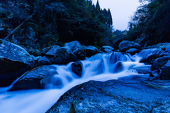 Flow of a mountain stream