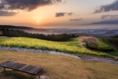 白木峰の朝景色