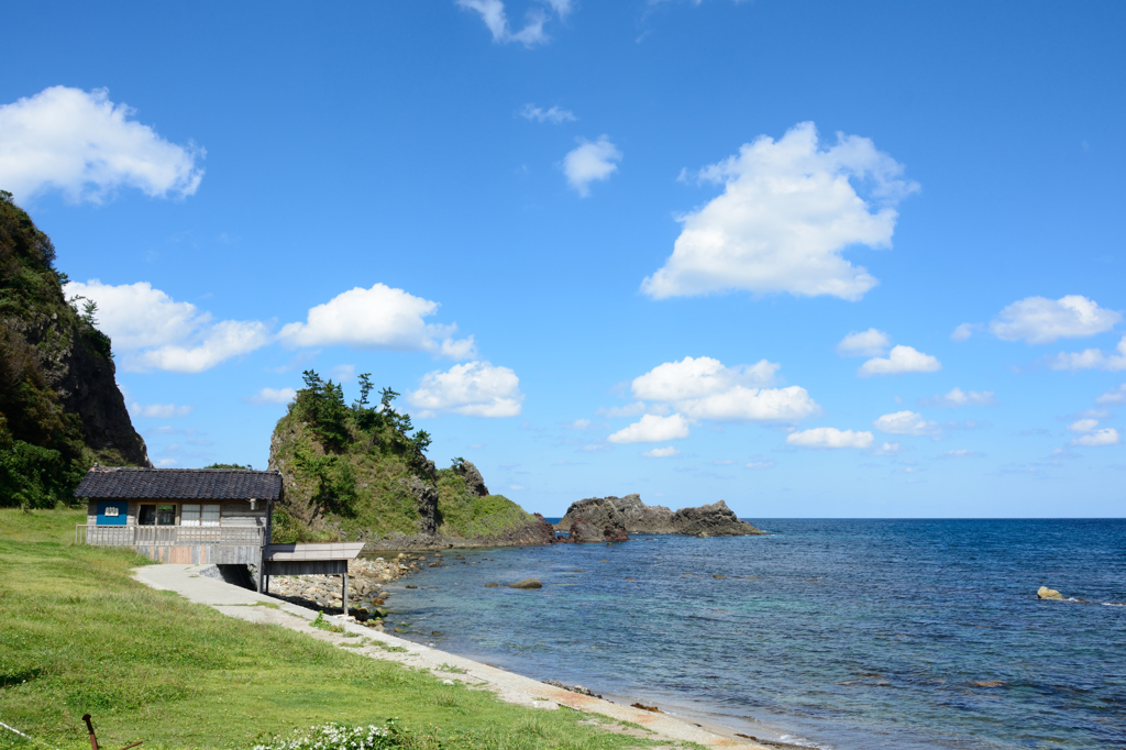 静かな海岸
