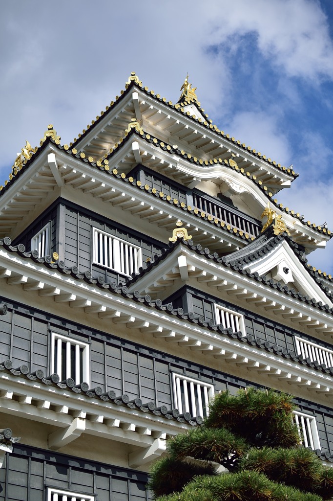 岡山城