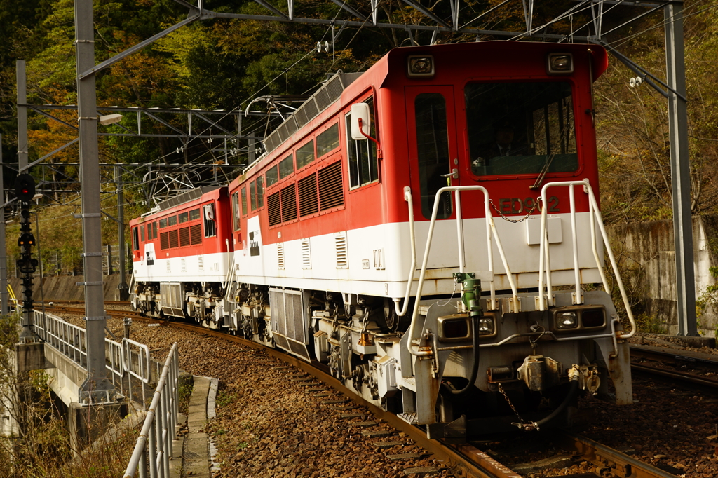 アプト式電気機関車　ED90