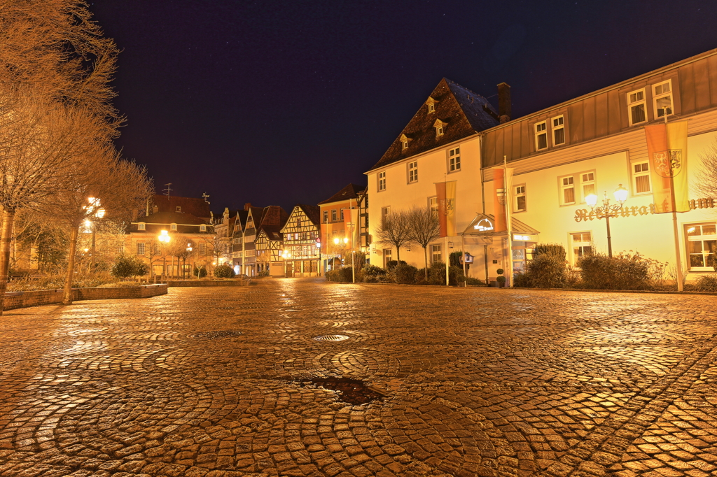 Ahrweiler Marktplatz Nacht