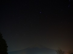 【2017.01.02】富士山と星空