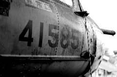 錆びれたUH-1H