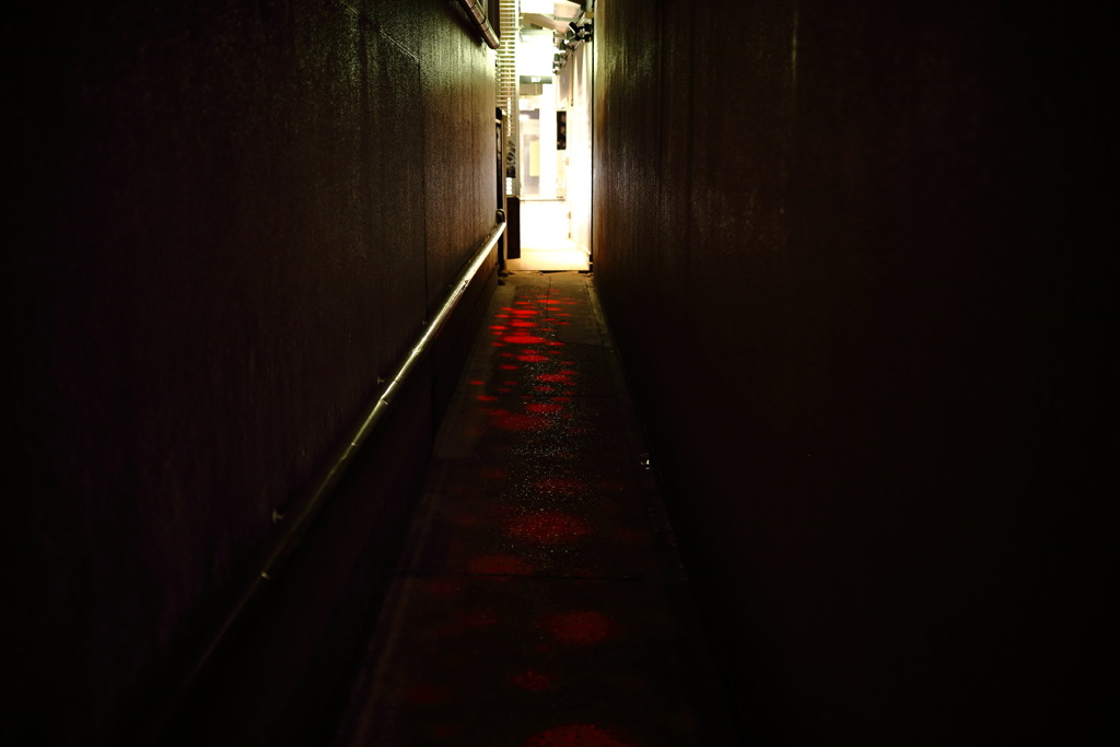 路地裏の遊び心