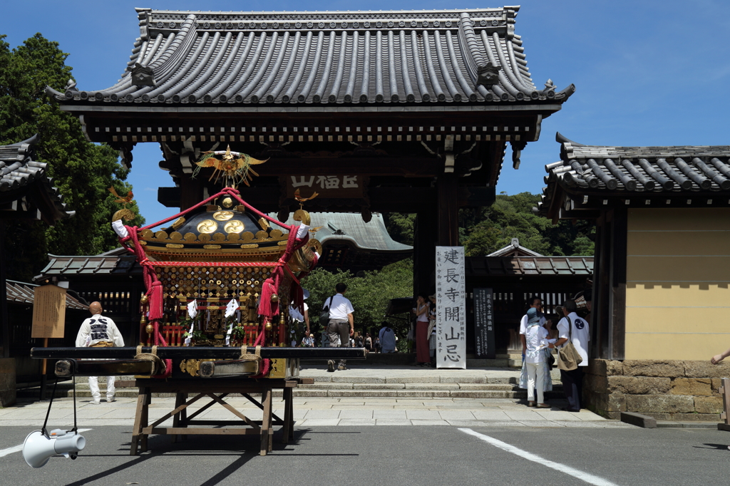 神輿の中休み