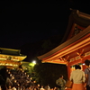 夜更けの社