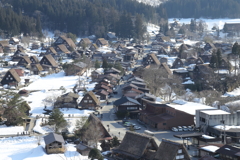 残雪の里