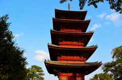 秋色の塔