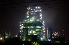 工場夜景①