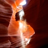 Antelope Canyon差し込む光