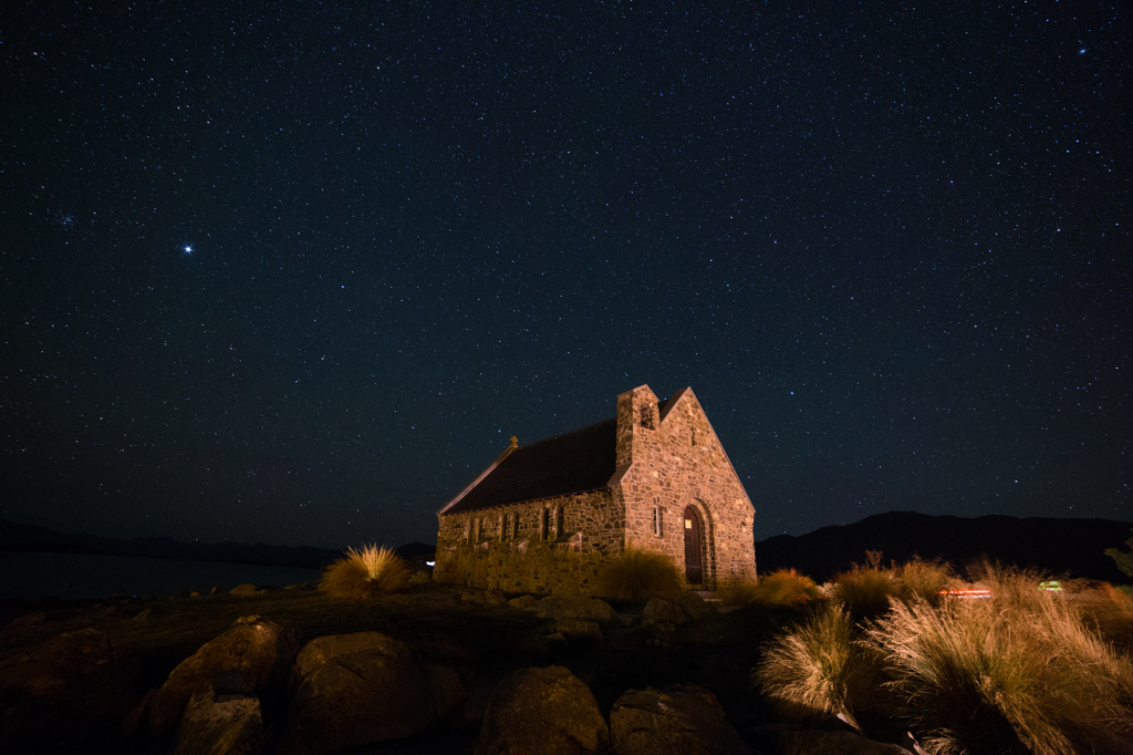 Tekapo starry sky