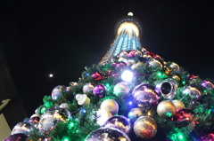 スカイツリーとクリスマスツリー２