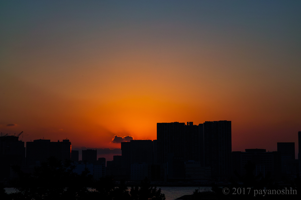 サンセットグラデーション