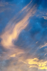 立ち昇る雲