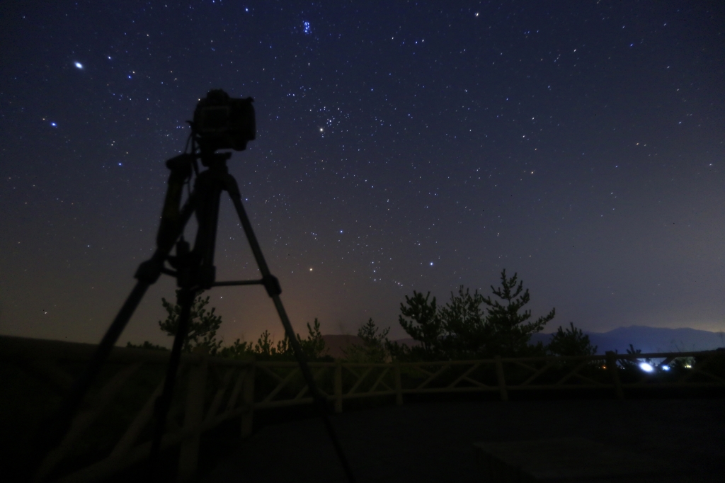 共に星空眺めて