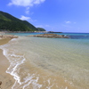 佐多岬の砂浜