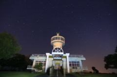 展望所の星空