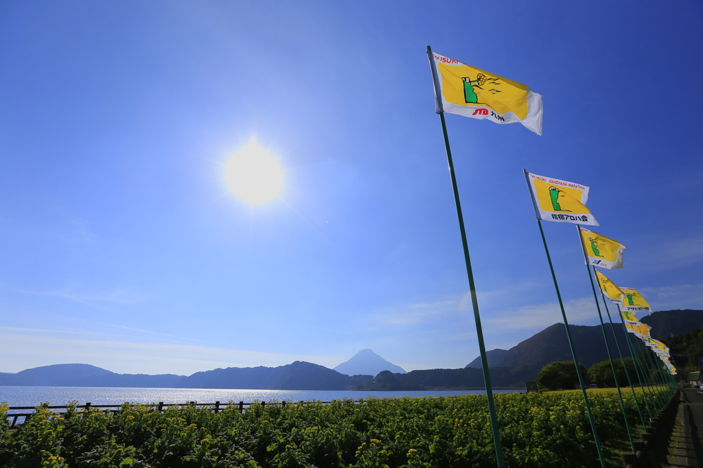 池田湖風景