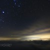 雲海と星々
