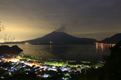 元気をなくした桜島