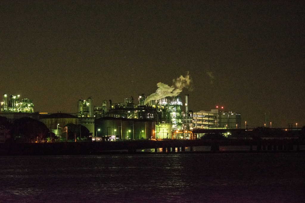 扇島から見る浮島工業地帯　その３