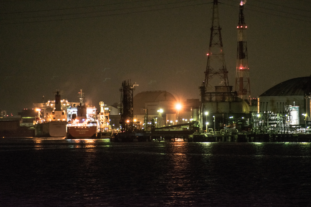 扇島から見る浮島工業地帯　その4